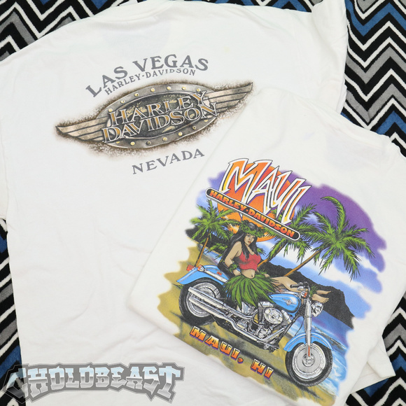 Harley-Davidson Other - Harley Davidson White T Shirt Bundle '03 & '08 XL